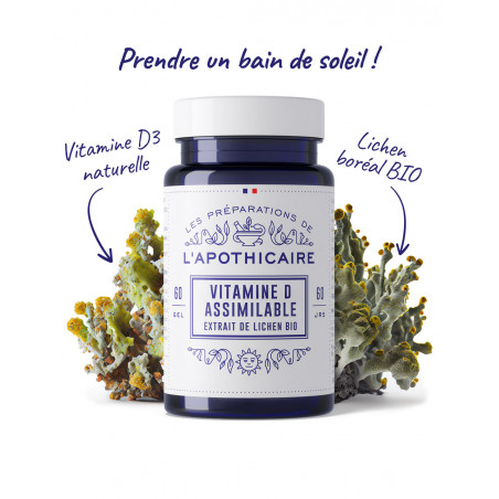 Les préparations de l'Apothicaire - Vitamine D Bio