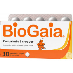 Biogaia Protectis Comprimés À Croquer Citron des laboratoires Pediact - Paramarket