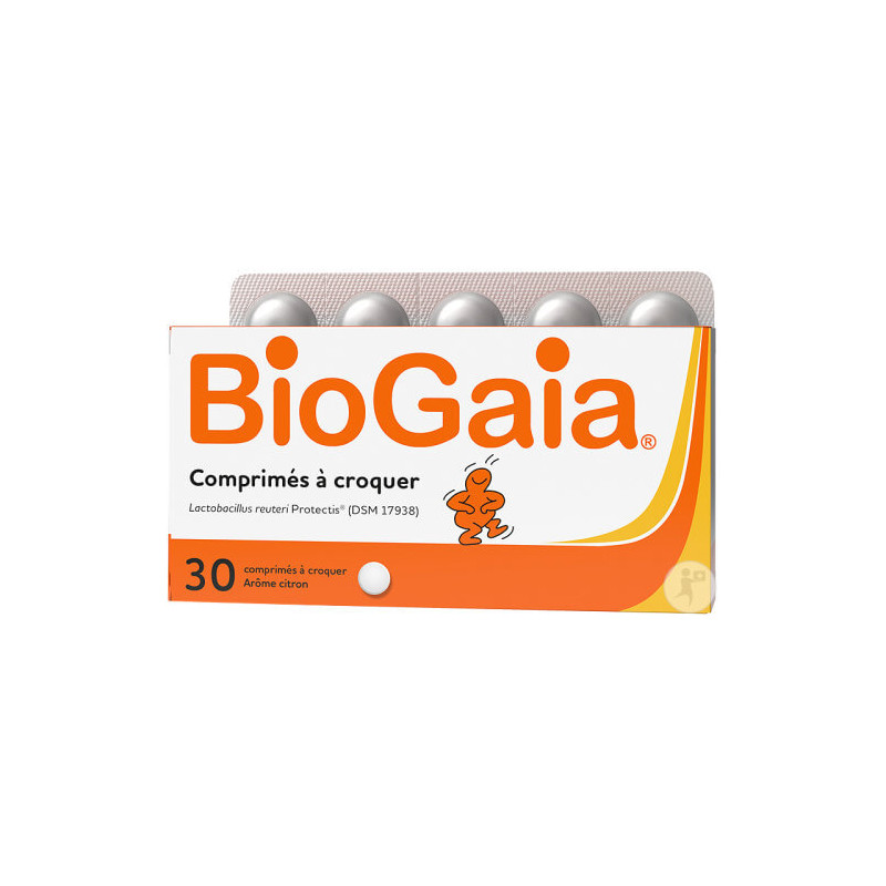 Biogaia Protectis Comprimés À Croquer Citron des laboratoires Pediact - Paramarket