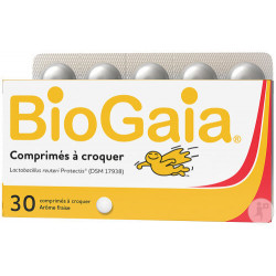 Biogaia Protectis Comprimés À Croquer FRAISE des laboratoires Pediact - Paramarket