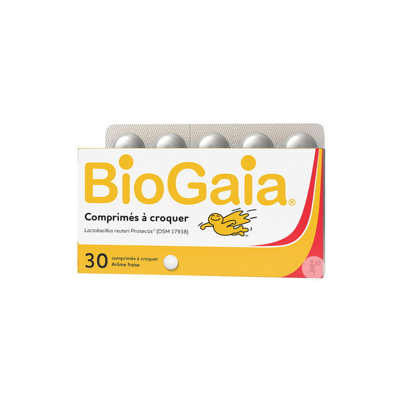 Biogaia Protectis Comprimés À Croquer FRAISE des laboratoires Pediact - Paramarket