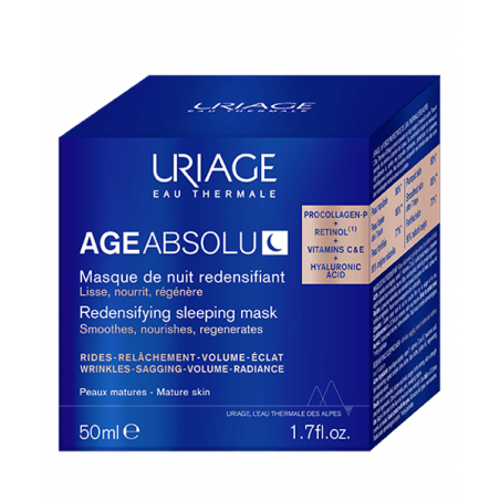 Uriage Age Absolu Masque de nuit redensifiant - Paramarket