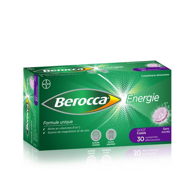 Berocca Energie Cpr effervescent Cassis - Paramarket