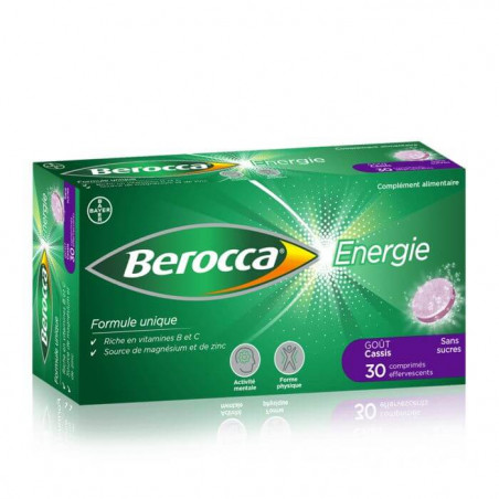 Berocca Energie Cpr effervescent Cassis - Paramarket