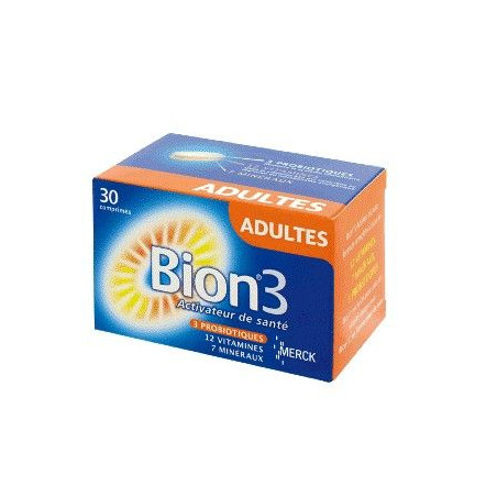 Bion 3 Adultes 30 Comprimés des laboratoires Bion