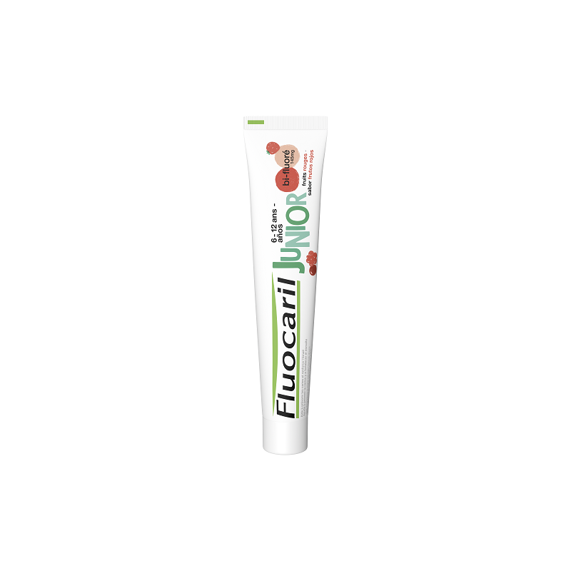 Fluocaril Dentifrice Junior 7 à 12 ans Fruits Rouges - Paramarket