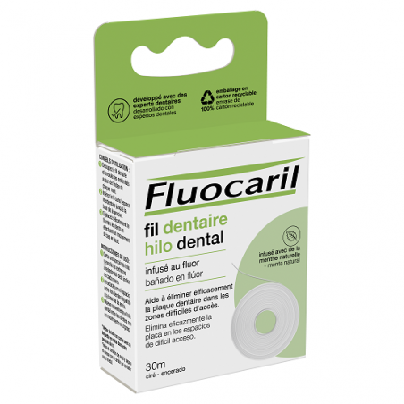 Fil dentaire Fluocaril infusé au fluor - Paramarket