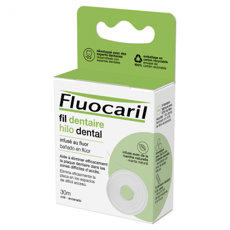 Fil dentaire Fluocaril infusé au fluor - Paramarket