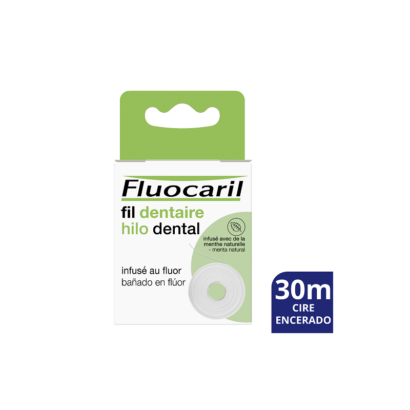 Fil dentaire Fluocaril infusé au fluor - Paramarket