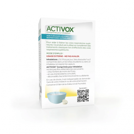 Activox Comprimés pour inhalation - Paramarket