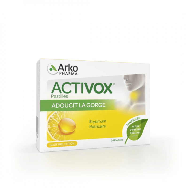 Activox Pastille Miel Citron - Paramarket