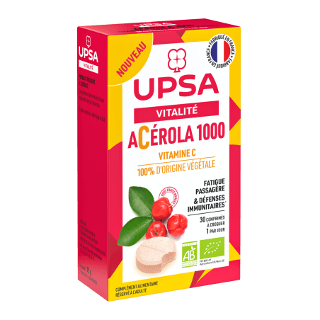UPSA Acérola 1000 Bio Comprimés à croquer - Paramarket