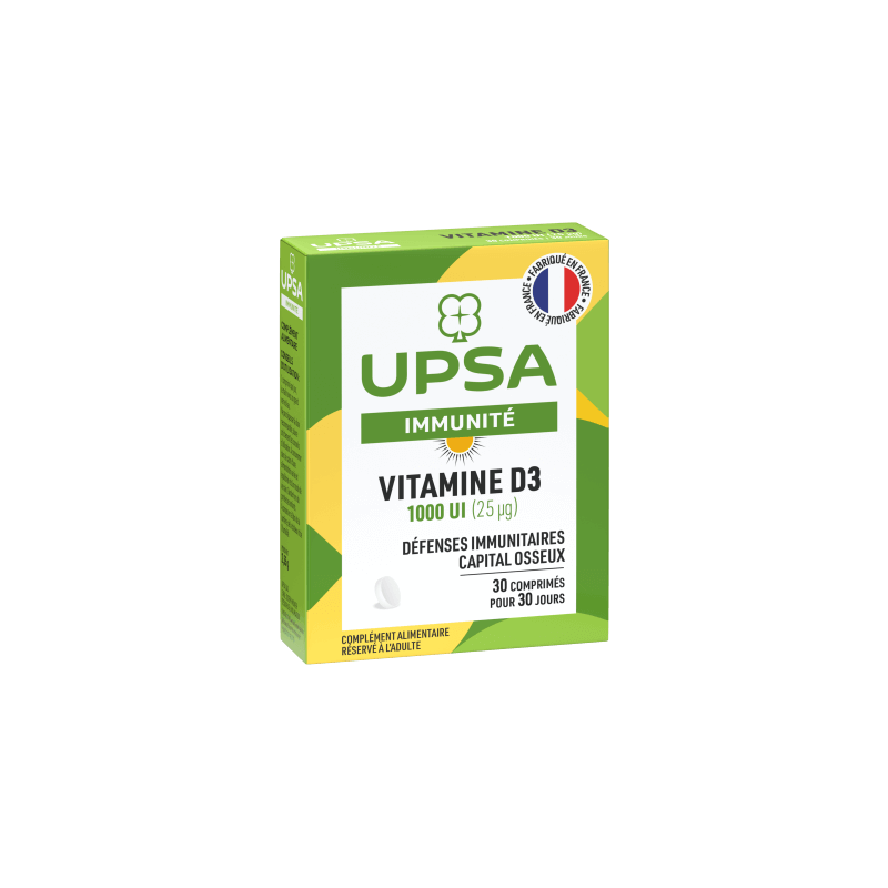 UPSA Vitamine D3 1000UI (25 µg) comprimés - Paramarket