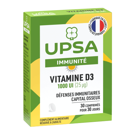 UPSA Vitamine D3 1000UI (25 µg) comprimés - Paramarket