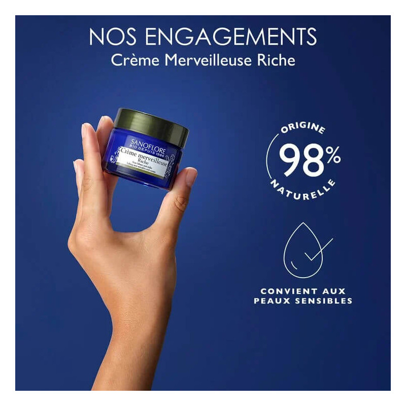 Sanoflore Merveilleuse Crème riche - Paramarket