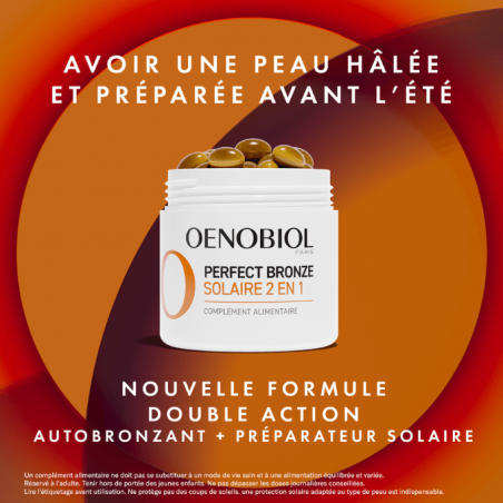 Oenobiol PERFECT BRONZE Solaire 2 en 1 - Paramarket