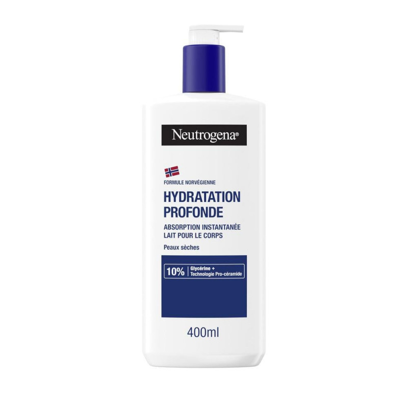 Neutrogena Lait A Absorption Instantanée Hydratation Profonde - Paramarket.com