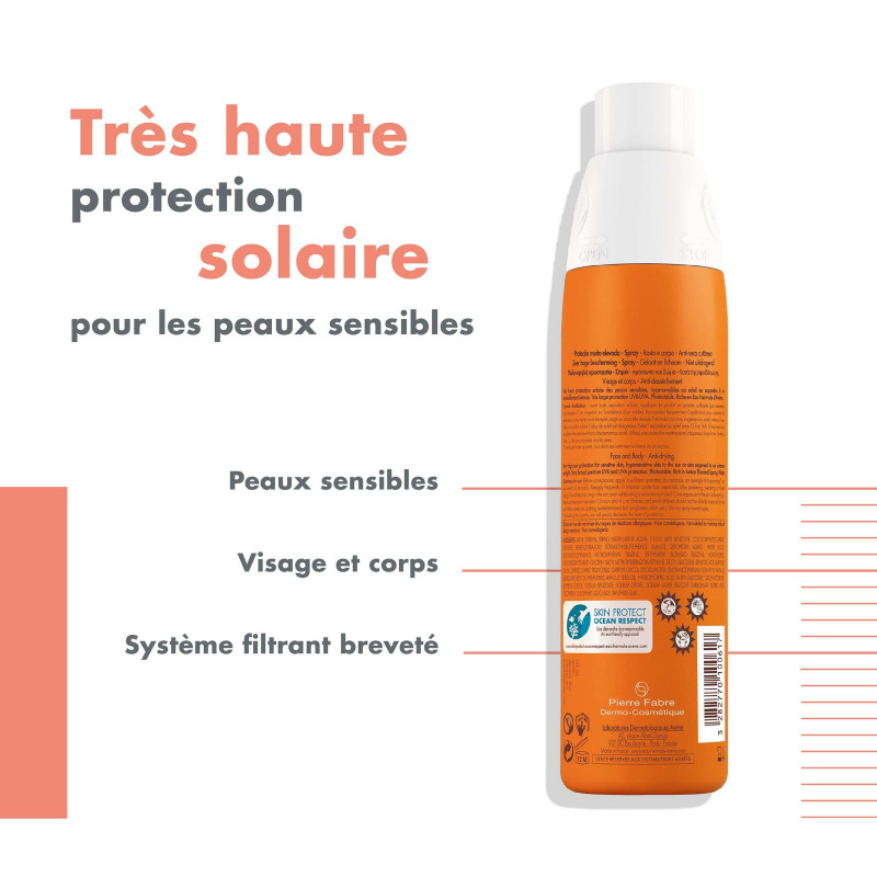 Avène Solaire SPF50+ Spray Adulte - Paramarket