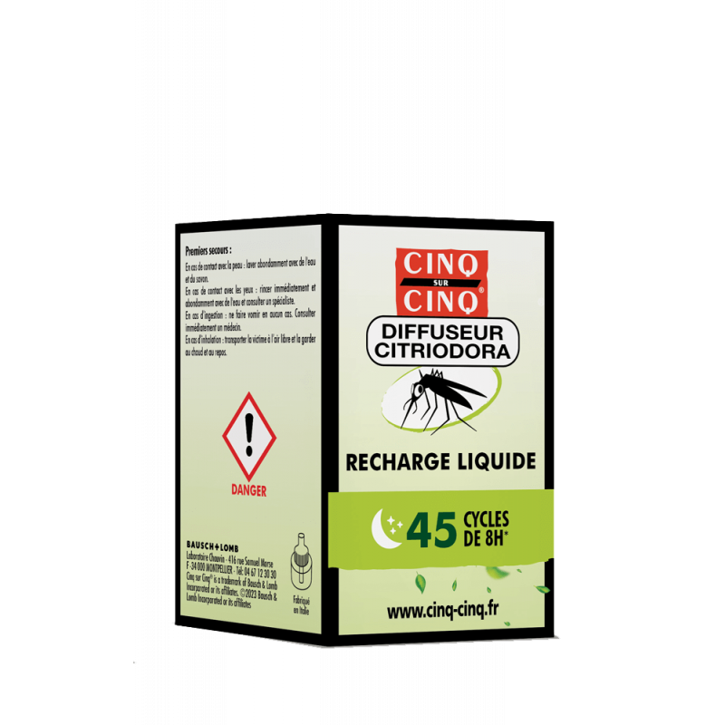 Cinq sur Cinq Citriodora Anti-Moustique Recharge - Paramarket