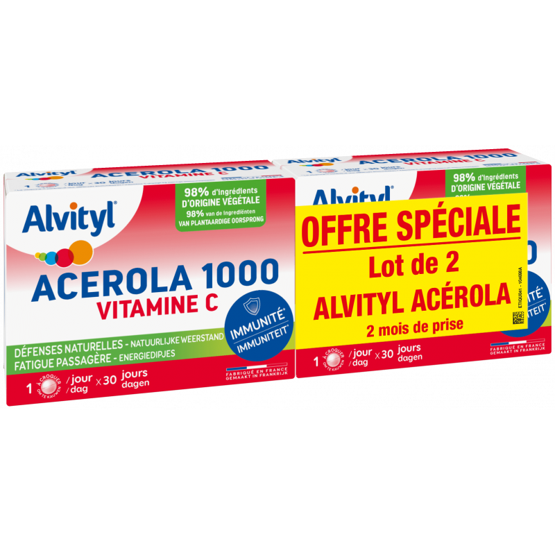 Alvityl Acerola 1000 - Paramarket