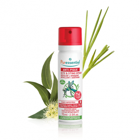 Puressentiel Anti-Pique Spray Répulsif Apaisant 75ml - Paramarket Puressentiel Anti-Pique Spray Répulsif Apaisant 75ml - Paramarket