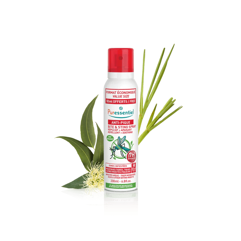 Puressentiel Anti-Pique Spray Répulsif Apaisant 200ml - Paramarket