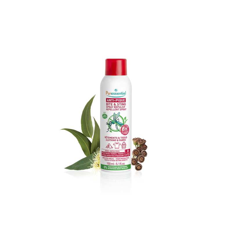 Puressentiel Anti-Pique Spray Répulsif Vêtements et Tissus - Paramarket