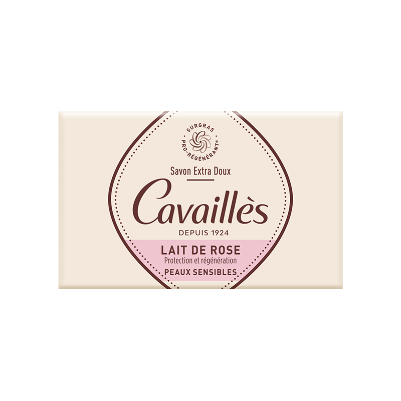 Savon Surgras Extra-Doux Lait de Rose - Paramarket.com