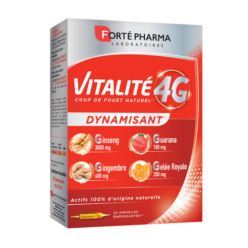 Forte Vitalité 4G dynamisant - Paramarket.com