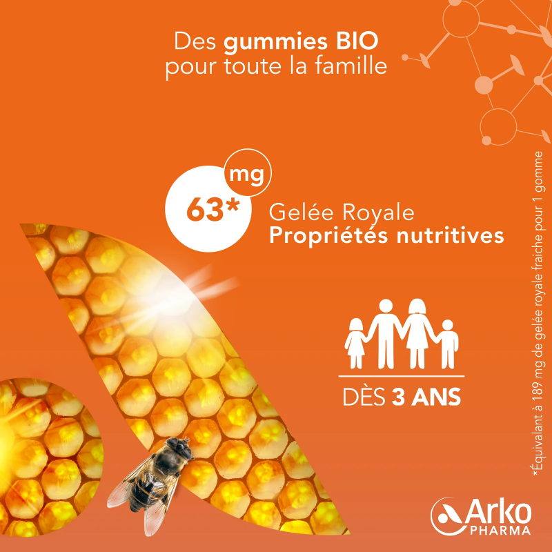ARKOROYAL Gummies famille bio - Paramarket.com