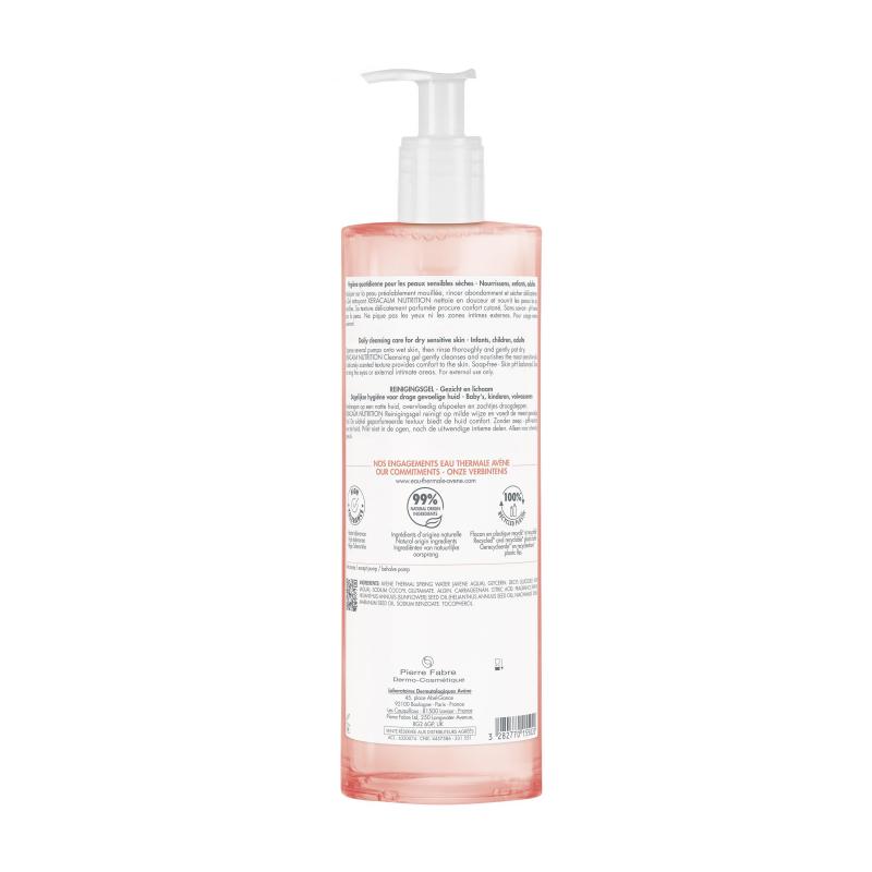 Avene XERACALM Nutrition Gel nettoyant 750ml - Paramarket