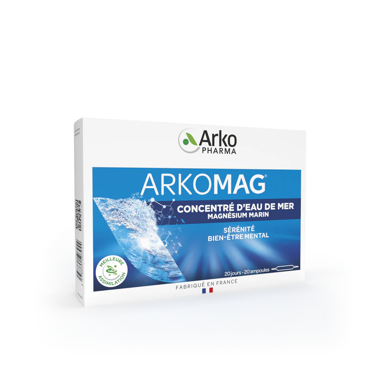 Arkopharma Arkomag Concentré d'eau de mer Magnésium Marin - Paramarket