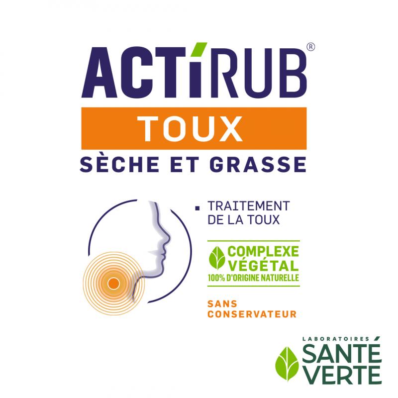 Santé Verte Actirub Sirop Toux - Paramarket.com