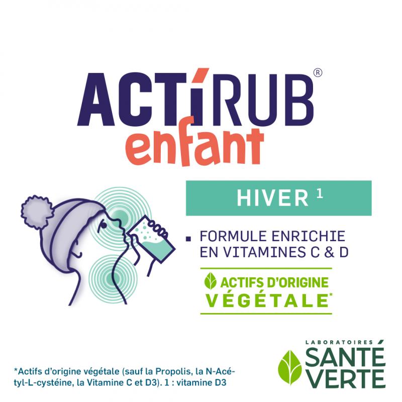 Santé Verte Actirub Sachets Enfant - Paramarket