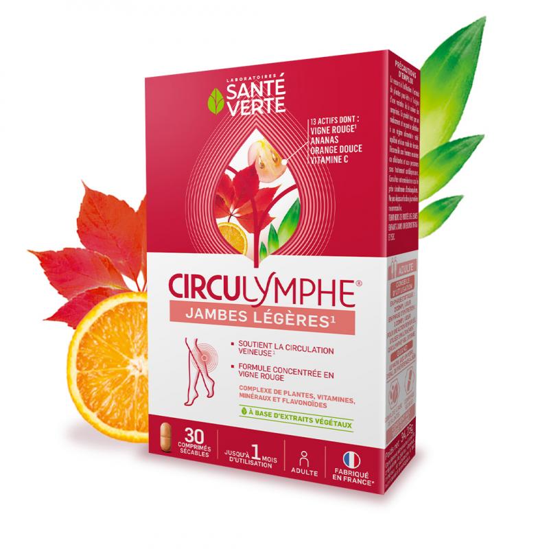 Santé Verte Circulymphe Comprimés - Paramarket.com