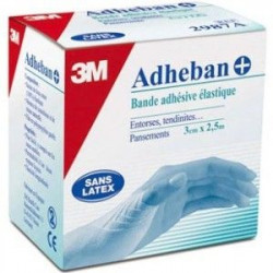 Adheban Plus Bande Adhésive Elastique 3Cmx2,5M de 3M Sante