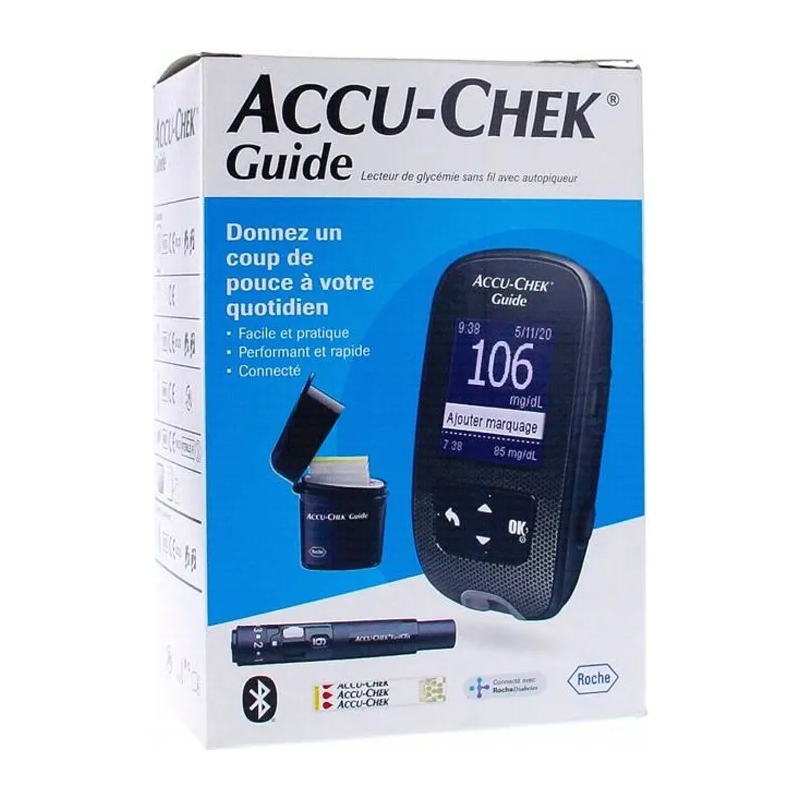 ACCU-CHEL GUIDE Kit Lecteur de glycémie - Paramarket.com