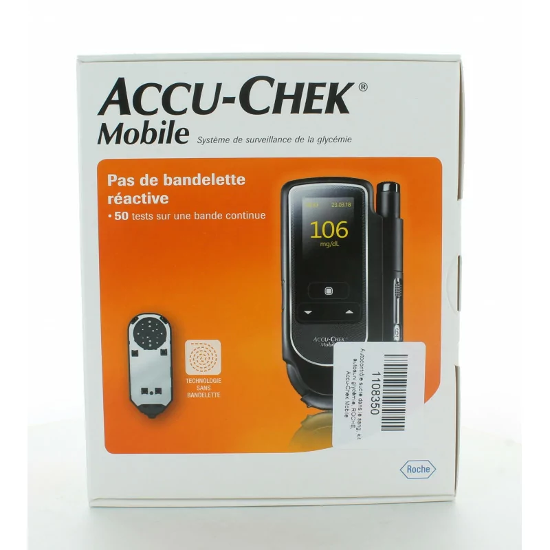 ACCU-CHEK MOBILE Kit Lecteur de glycémie - Paramarket.com