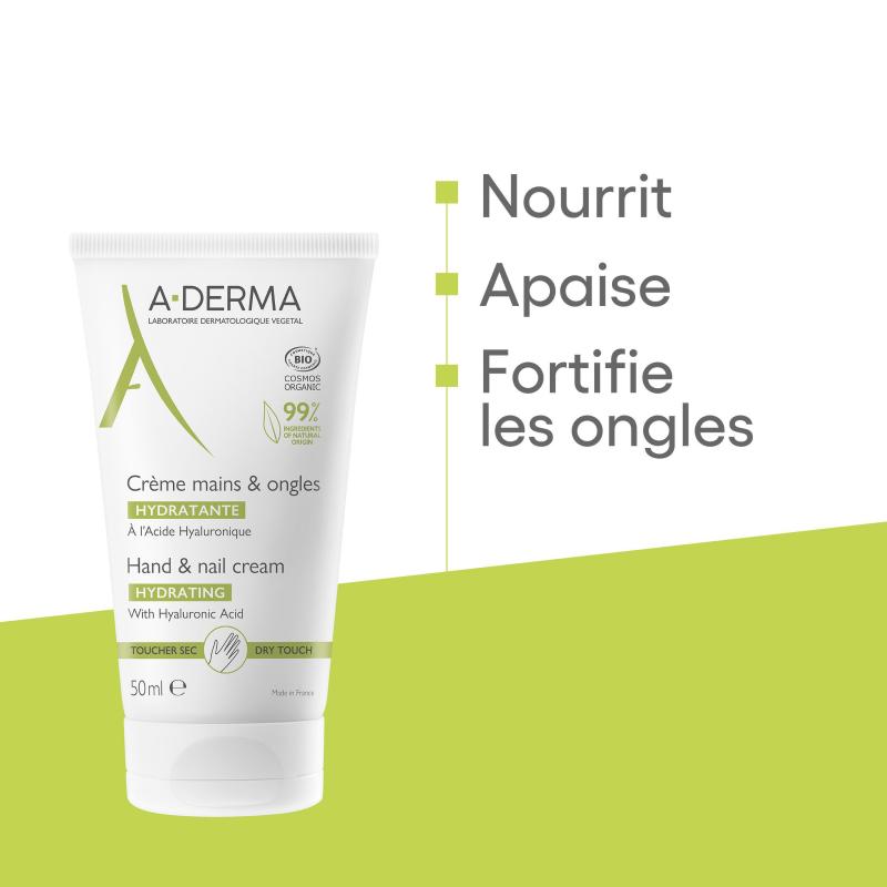 Aderma Crème Mains & Ongles - Paramarket.com