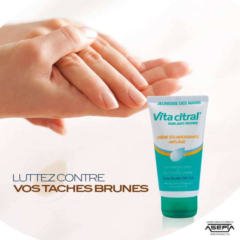 VITA CITRAL Crème Eclaircissante Anti-âge Main - Paramarket.com