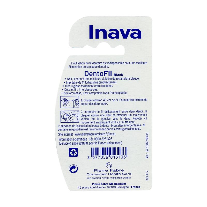 Inava Dentofil Chlorhexidine fil dentaire antibactérien– Paramarket.com