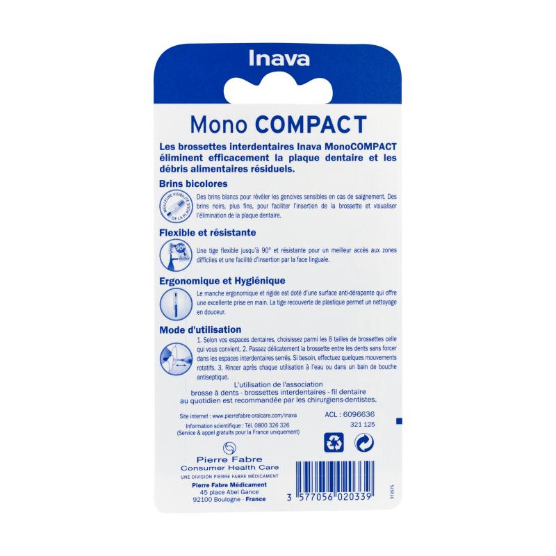 Inava Brossette Interdentaire MonoCompact jaune (ISO 2) - Paramarket.com