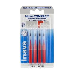 Inava Brossette Interdentaire MonoCompact rouge (ISO 4) – Paramarket.com