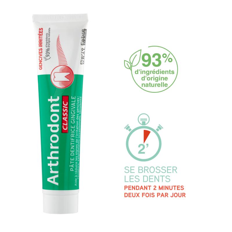Arthrodont Classic Dentifrice gencives irritées – Paramarket.com
