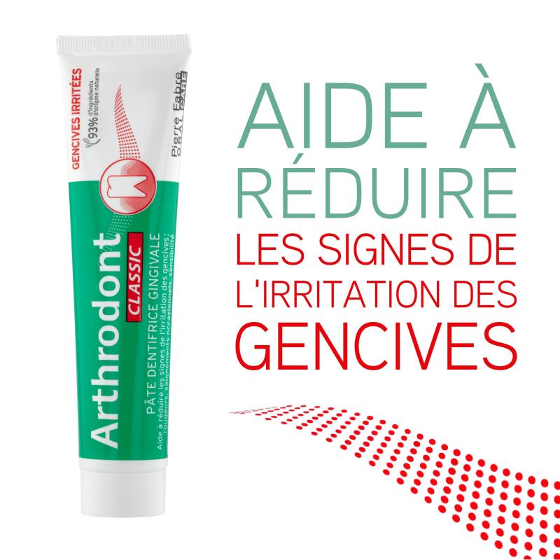 Arthrodont Classic Dentifrice gencives irritées – Paramarket.com
