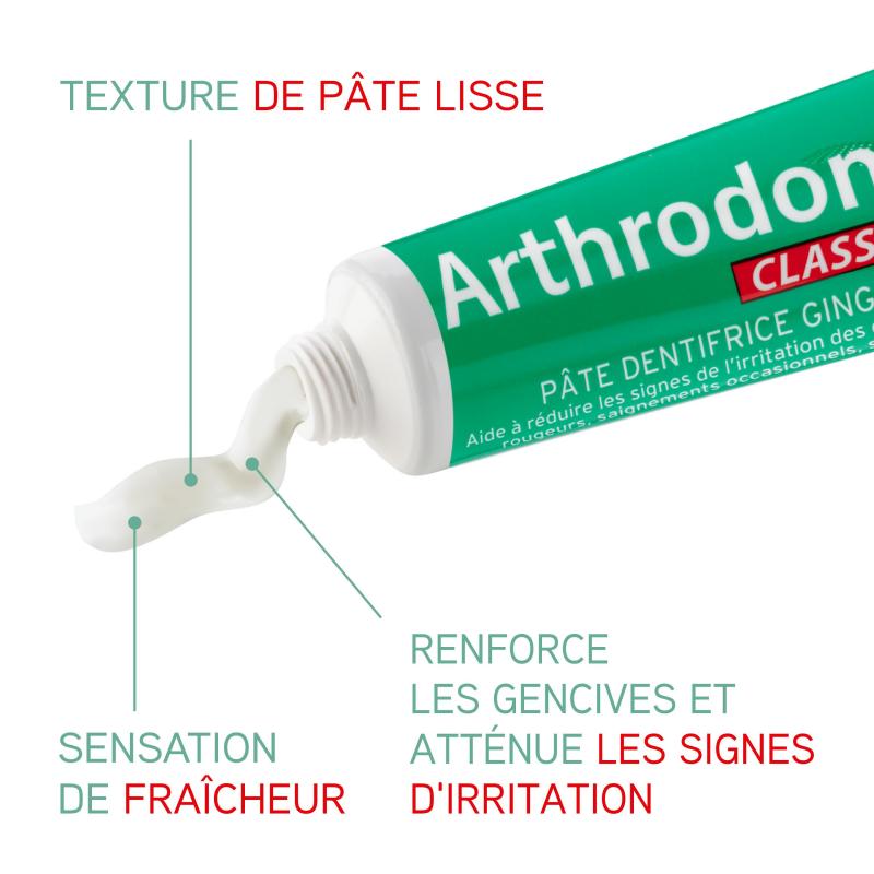 Arthrodont Classic Dentifrice gencives irritées – Paramarket.com