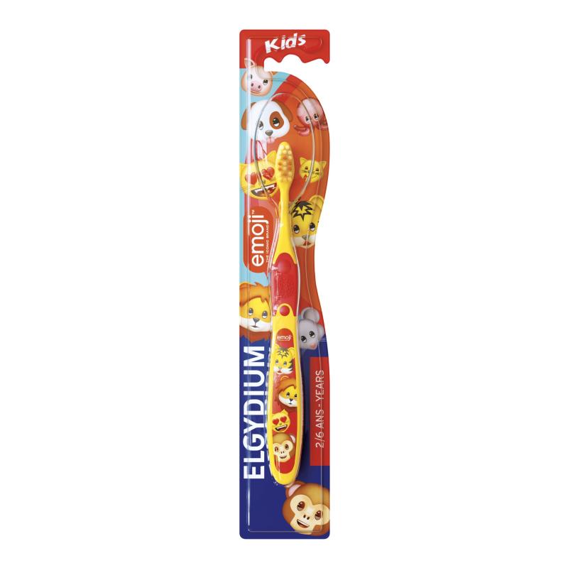 Elgydium Brosse à Dents Kids Emoji 2/6 ans – Paramarket.com