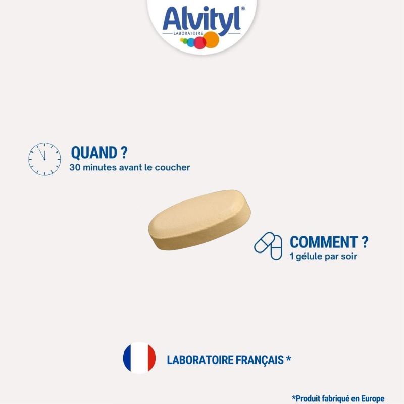 Alvityl SOMMEIL Comprimés 4 actifs d'origine végétale – Paramarket.com