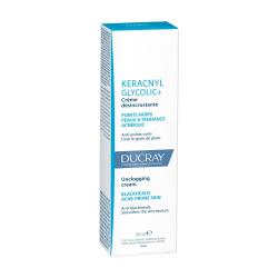 Ducray Keracnyl Glycolic crème désincrustante - Paramarket.com