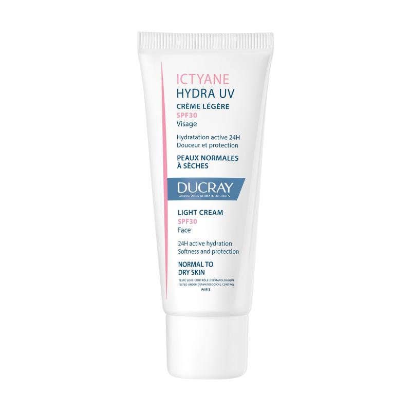Ducray Ictyane UV SPF30 Crème légère visage – Paramarket.com